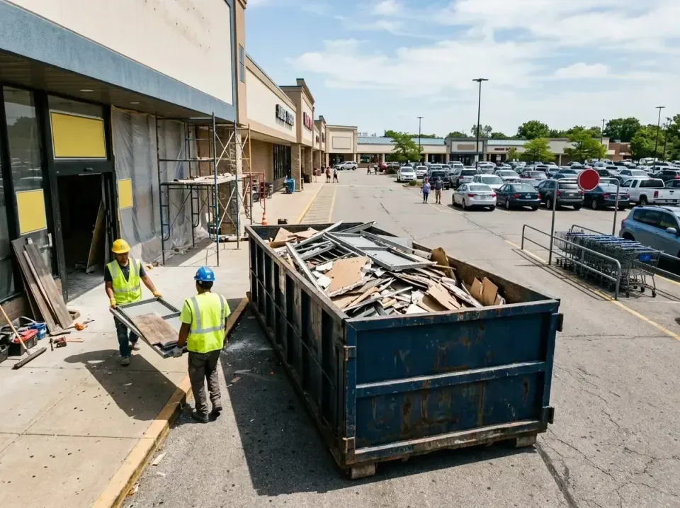 retail-store-renovation-debris-003 — frequently asked questions, Roll-off Dumpster Rentals in Cupertino, CA